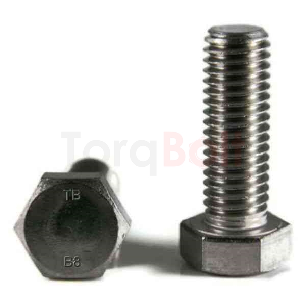 ASTM A193 Grade B8 Stud Bolts | UNS S30400 Specifications