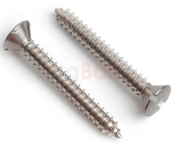 DIN 7972C Slot Countersunk AB Self Tapping Screws
