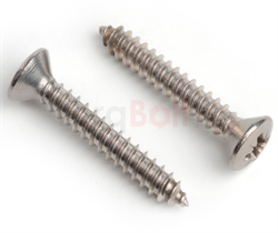DIN 7983CZ Pozi Raised Countersunk AB Self Tapping Screws