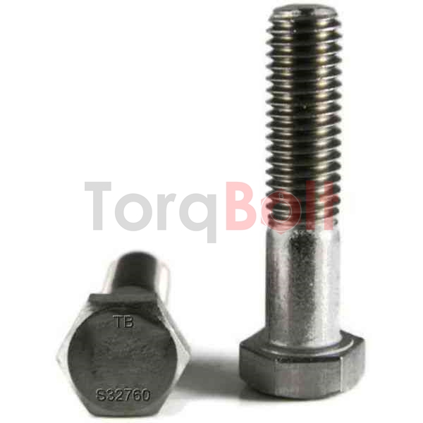 BS DIN EN 1.4501 Super Duplex stainless Steel Bolts | ASTM A1082 UNS S32760