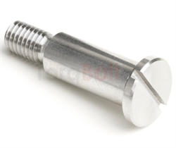 Precision Ultra Low Head Slotted Shoulder Screws